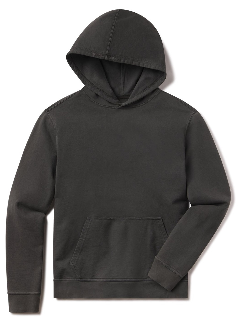 Linksoul Waypoint Vintage Hoodie Pullover in Washed Black size large LS4161